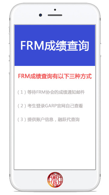 FRM成绩查询以及证书申请相关问题
